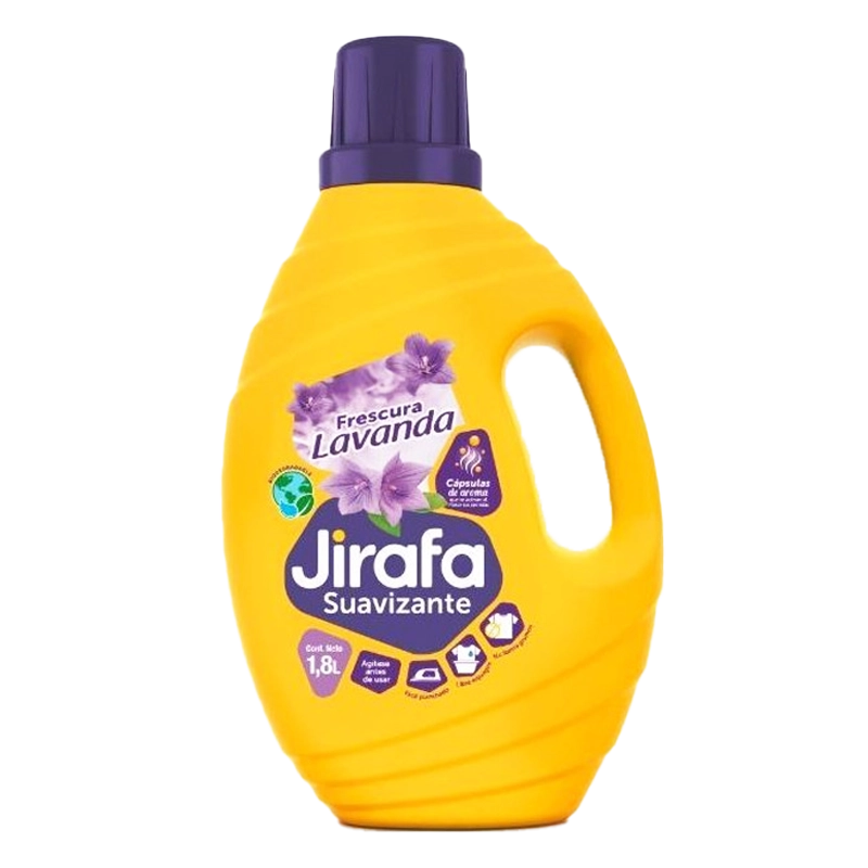 SUAVIZANTE JIRAFA LAVANDA X 1800ML